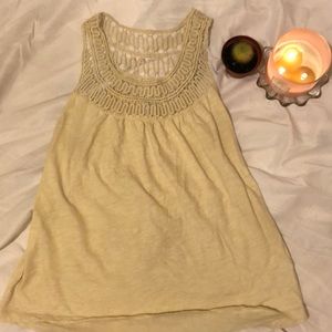 Cream colored Tank Top